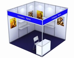 10x10ft  exhibition standard stand