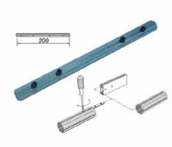 upright extrusion connecting