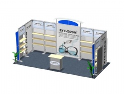 10x20ft customized exhibition booth