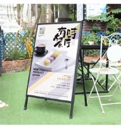 Advertising display card kt board display rack outdoor display rack